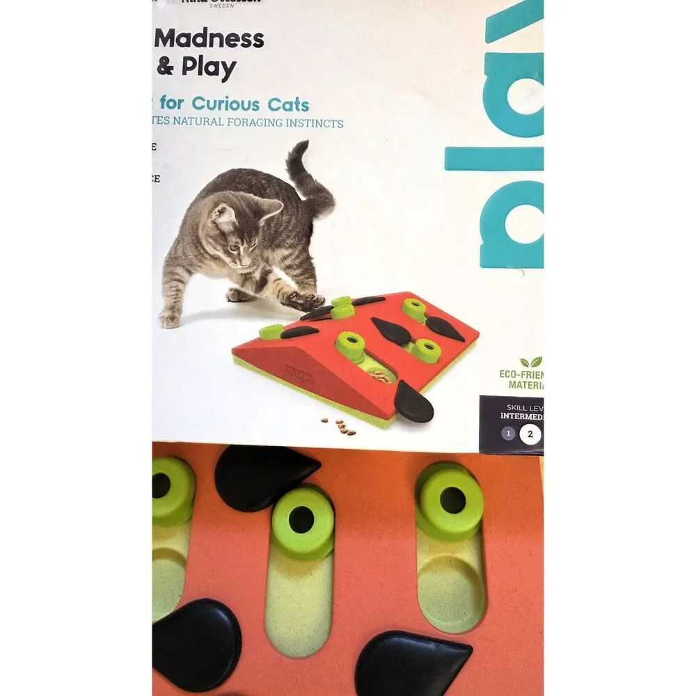 Nina Ottosson Petstages Melon Madness Puzzle & Play Feeder Toy